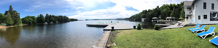 Lake of Bays waterfront at Port Cunnington Lodge